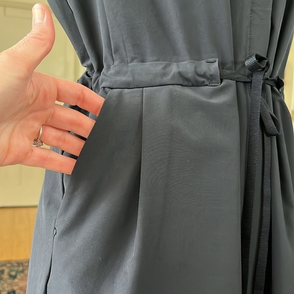 REI Sun Up Shirt Dress in Black NWOT Size Medium - Picture 6 of 14